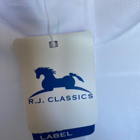 Women’s Equestrian shirt in white size Medium. NWT - Picture 6 of 7